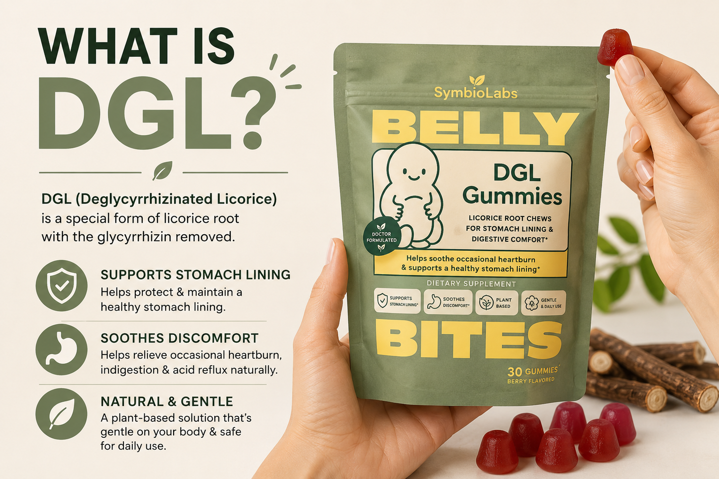 SymbioLabs DGL Belly Bites™